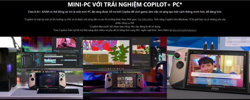 đánh giá msi claw 8 ai+ ảnh 8