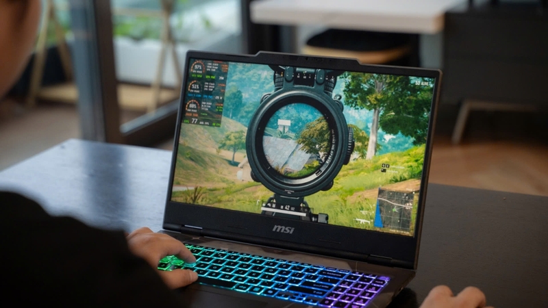 đánh giá msi gaming cyborg 15 a13vek ảnh 6