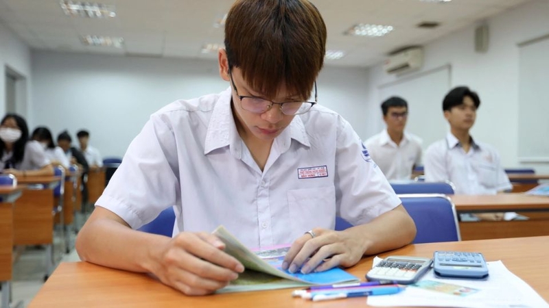 Đề thi ĐGNL của ĐHQG TP.HCM