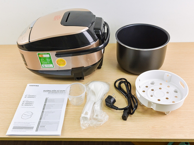 Đ&aacute;nh gi&aacute; Nồi cơm điện tử Toshiba 1.8 l&iacute;t RC-18DR3PV(G) (ảnh 9)