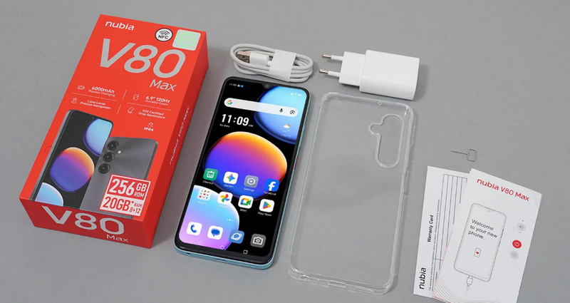 Đôi nét về mẫu Nubia V80 Max độc đáo