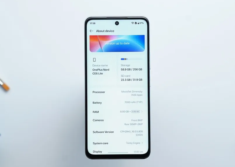 Đánh giá OnePlus Nord CE6 Lite - hình 8