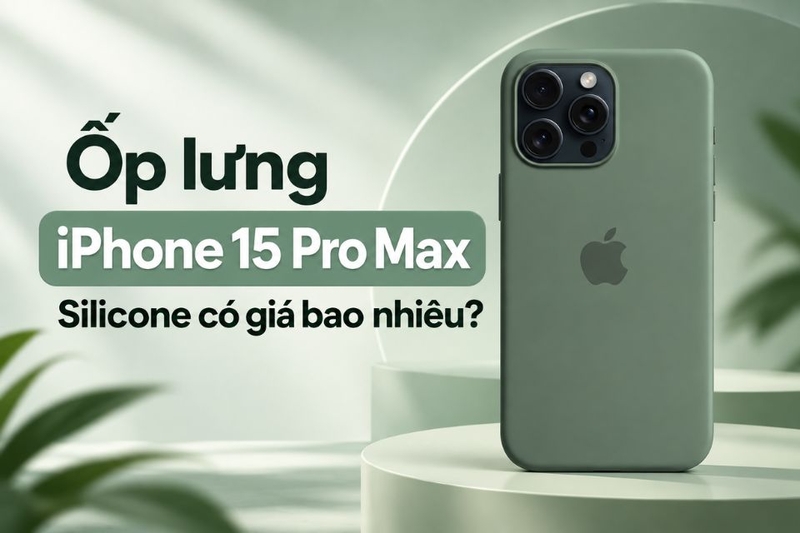 đánh giá ốp lưng iphone 15 pro max silicone (ảnh 6)