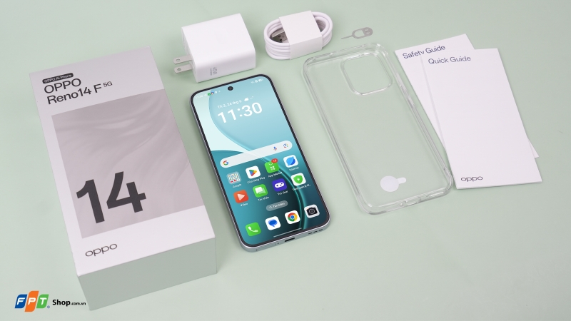 Đánh giá chi tiết OPPO Reno14 F 5G 10