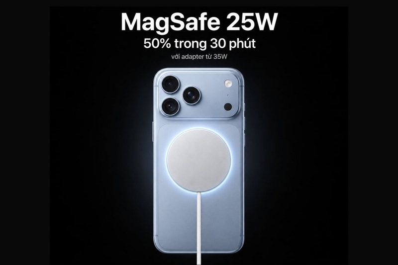 Công nghệ sạc không dây MagSafe là một ưu điểm vượt trội