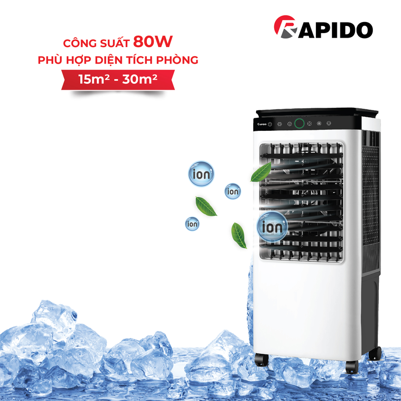 Đ&aacute;nh gi&aacute; quạt điều h&ograve;a Rapido 6000D 3