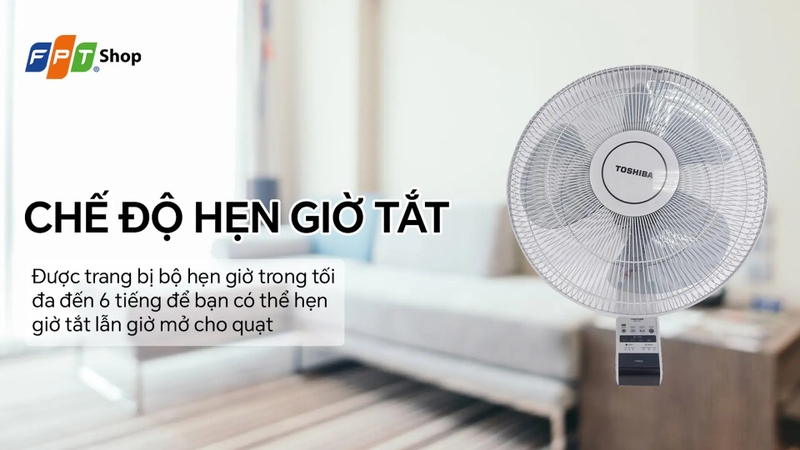Đ&aacute;nh gi&aacute; quạt treo tường Toshiba F-WSA20(H)VN 4