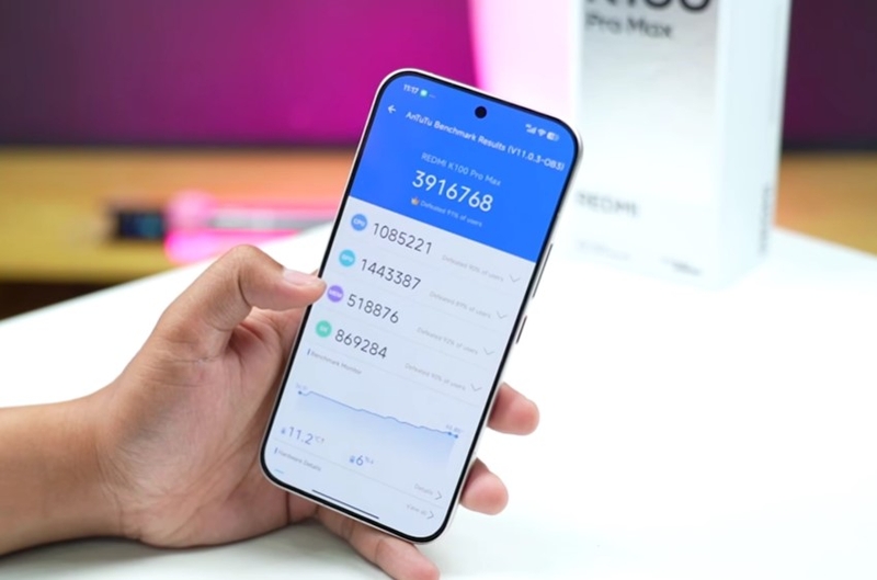 Đánh giá Redmi K100 Pro Max - hình 6