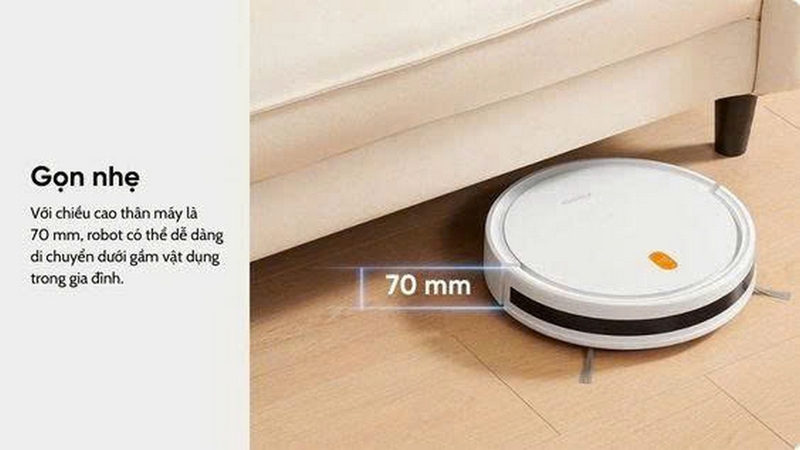 đánh giá robot hút bụi Xiaomi Vacuum E5 ảnh 1