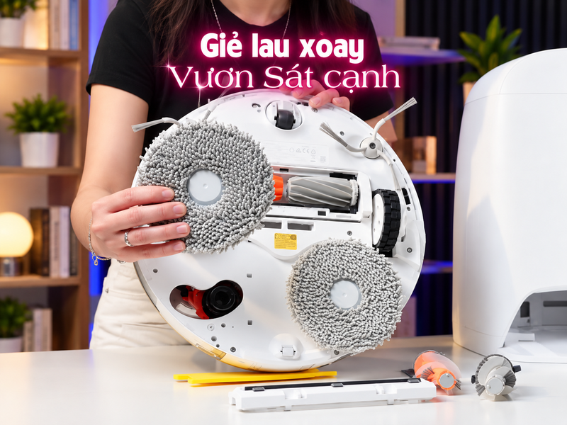 Đánh giá robot hút bụi lau nhà DJI ROMO A - hình 6