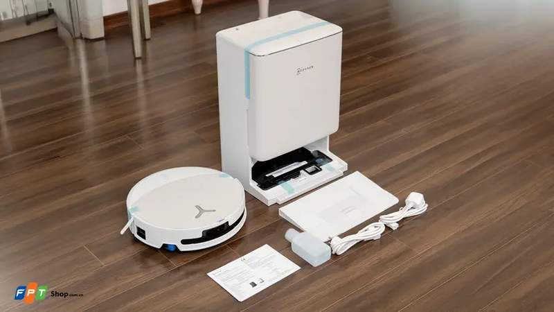 đánh giá robot hút bụi lau nhà Ecovacs Deebot T90 Pro OMNI - hình 1