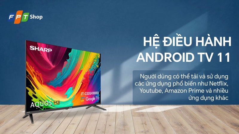 Đánh giá Sharp Google TV 32 inch HD 2T-C32GH3000X (ảnh 5)
