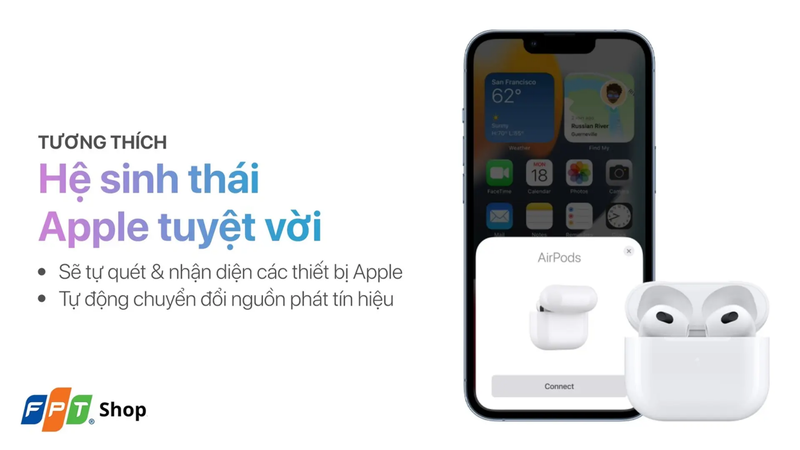 Các thiết bị chạy iOS có sự tương thích hoàn hảo với thiết bị