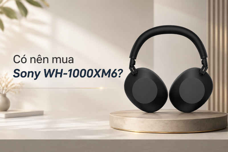 Đánh giá tai nghe Sony WH-1000XM6 6