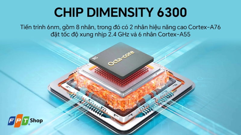 Cấu hình mạnh mẽ và khả năng kết nối 5G ổn định