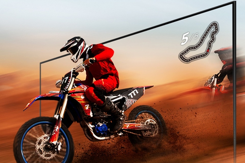 Công nghệ Motion Xcelerator tivi Samsung QA55Q60B