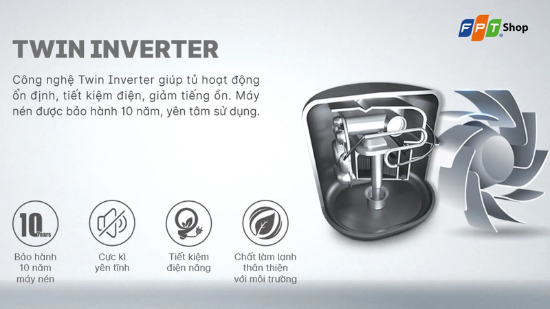 Đánh giá tủ lạnh AQUA AQR-T239FA(HB) 3