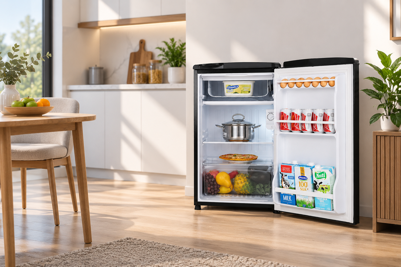 Đánh giá tủ lạnh AQUA mini 90 lít AQR-D99FA(BS) 2