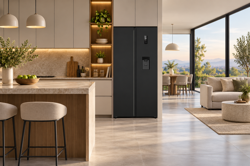 Đánh giá tủ lạnh Casper SBS 460PBW 1