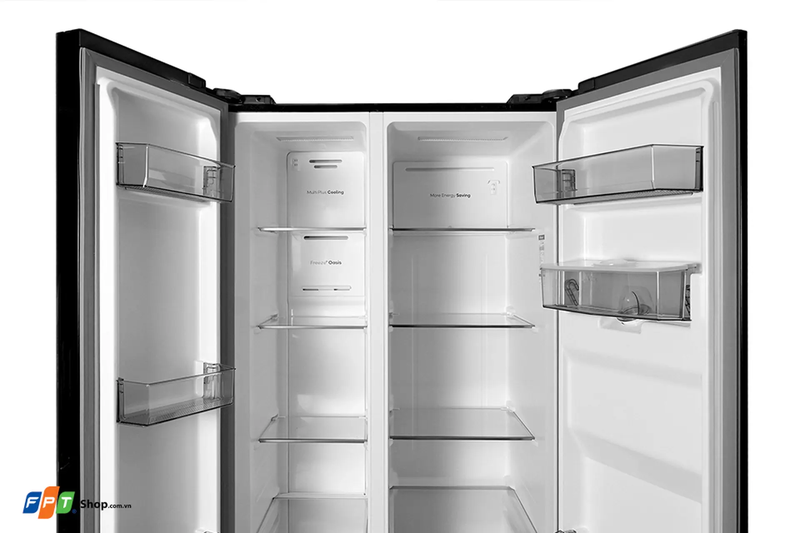 Đánh giá tủ lạnh Casper SBS 460PBW 3