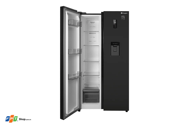 Đánh giá tủ lạnh Casper SBS 460PBW 9