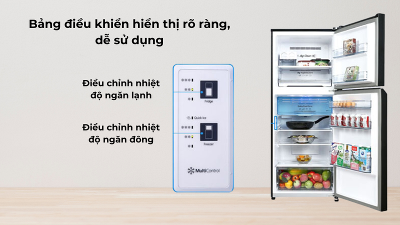 Đánh giá tủ lạnh Panasonic TL351-381V 2