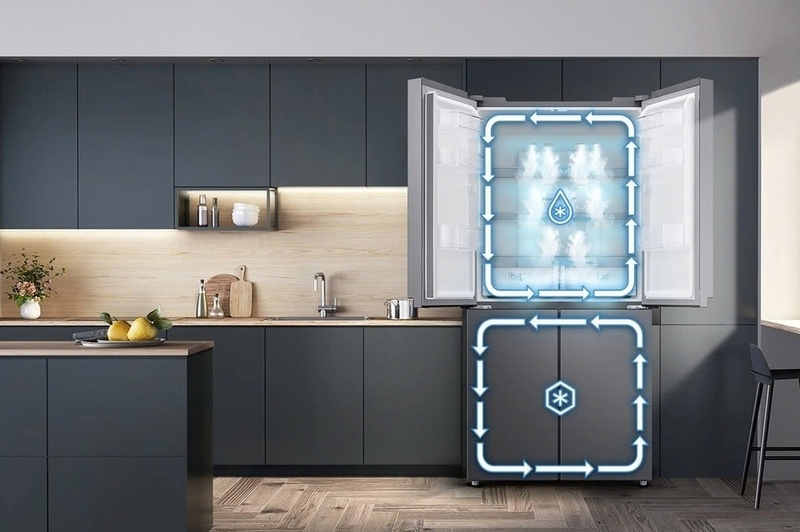 Đánh giá tủ lạnh Samsung Inverter RF48a4010B4/SV ảnh 1