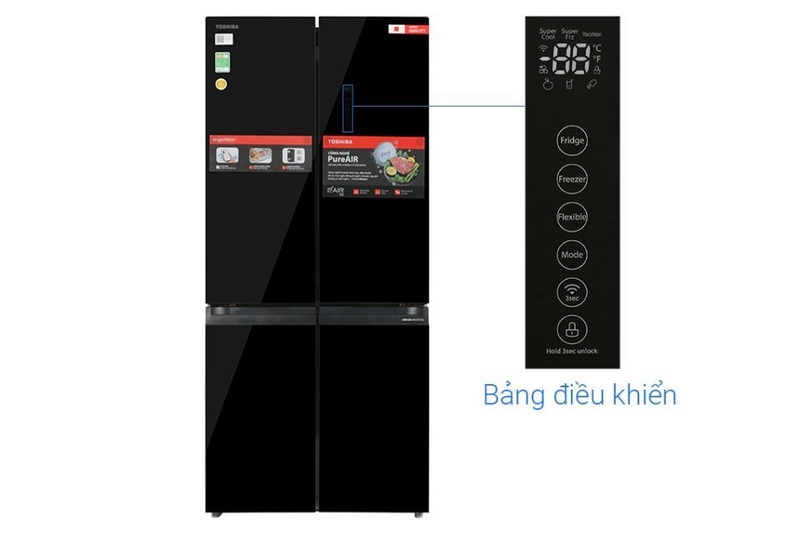 đánh giá tủ lạnh toshiba inverter 515 lít gr-rf677wi-pgV(22)-xk (ảnh 5)