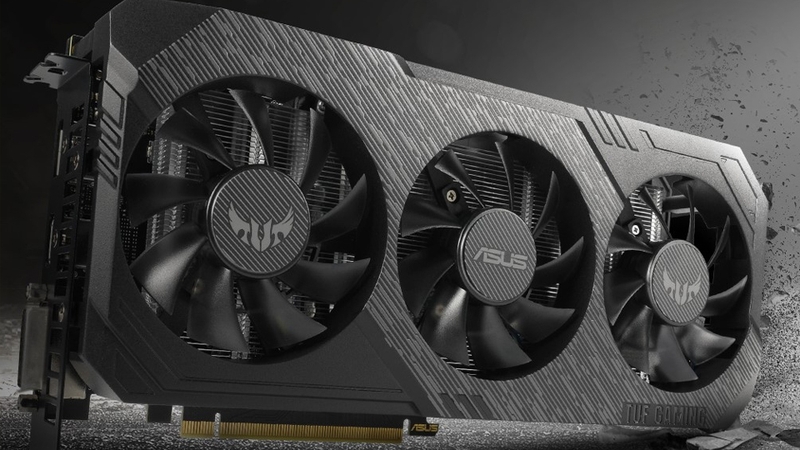 Phiên bản ASUS TUF VGA 1660 Super tản nhiệt hiệu quả