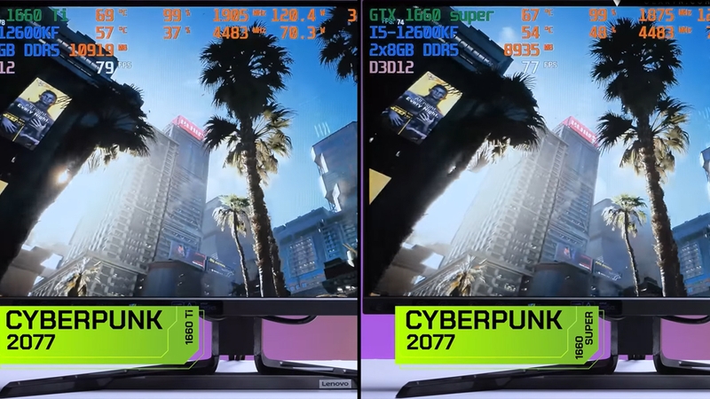 Hiệu năng VGA 1660 Super giảm khi chơi game độ phân giải 2K trở lên