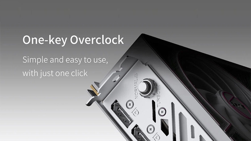 Nút bấm One-Key OC vật lý