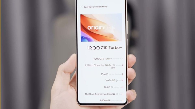 Đánh giá vivo iQOO Z10 Turbo Plus 3