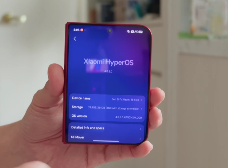 Đánh giá Xiaomi 18 Fold - hình 16