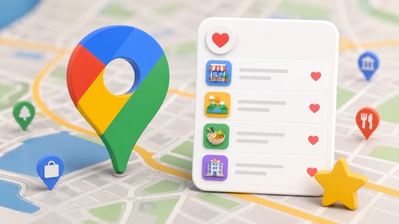 Danh sách yêu thích trên Google Maps là gì?