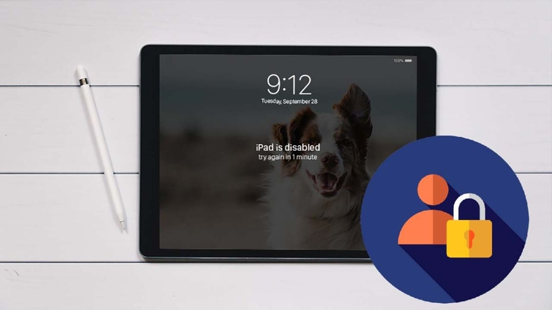 đánh thức và mở khóa iPad  1