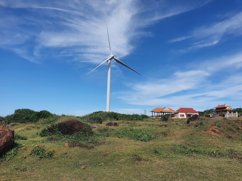 Cánh đồng điện gió Phú Quý