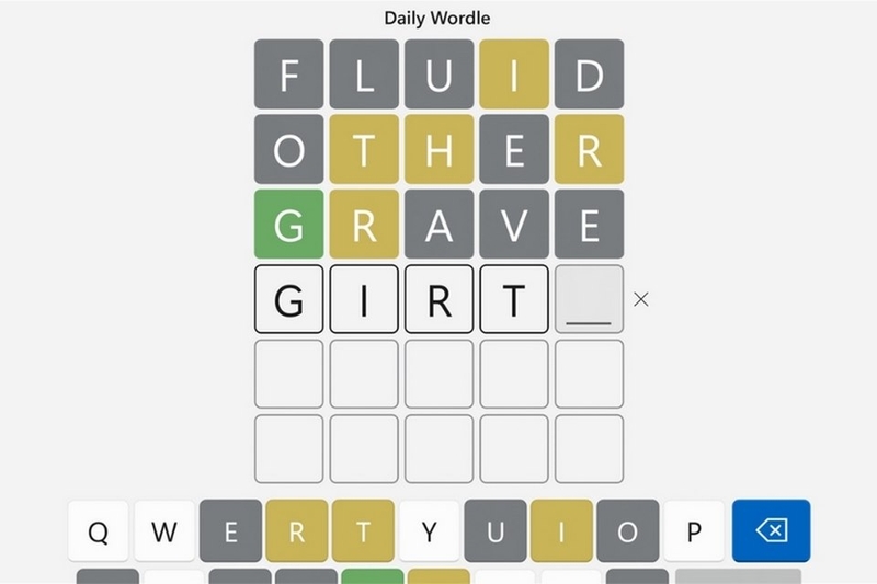Quy luật chơi game Wordle