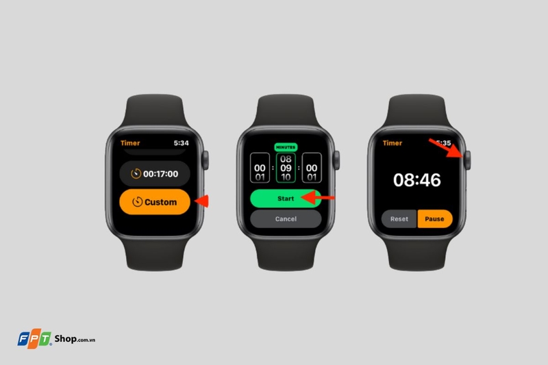 Đặt hẹn giờ trên Apple Watch (ảnh 5)