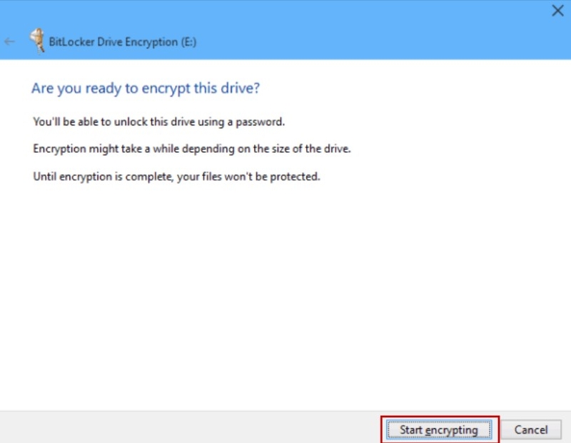 đặt mật khẩu cho ổ đĩa trên Windows 10_hình 7