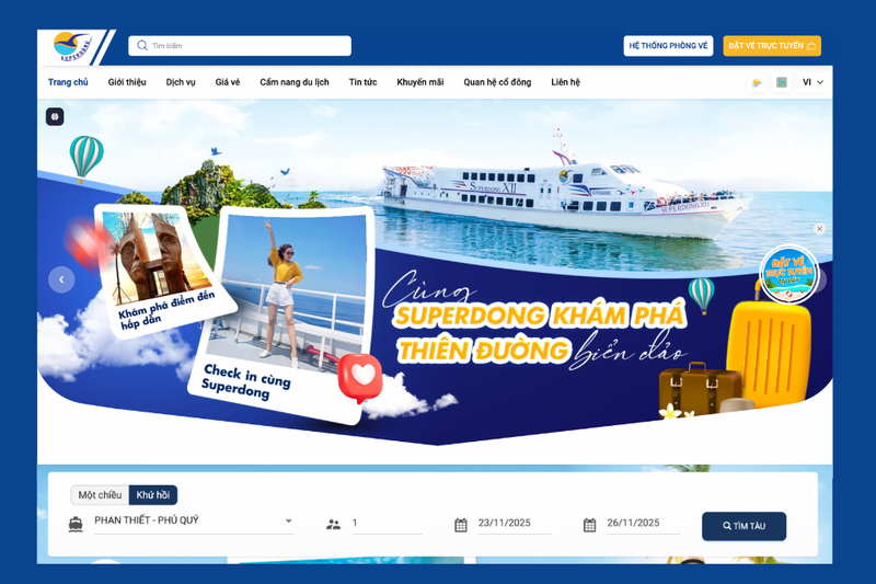 đặt vé tàu superdong online (3)