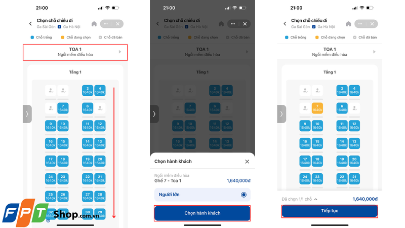 Cách đặt vé tàu Tết 2025 qua ví điện tử VNPay 3