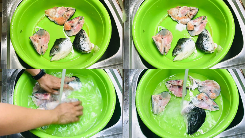 đầu cá hồi nướng 1