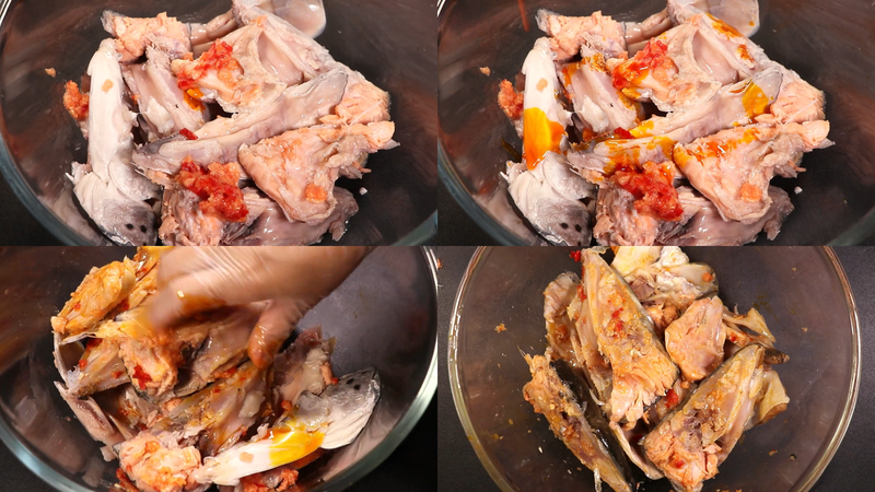 đầu cá hồi nướng 6