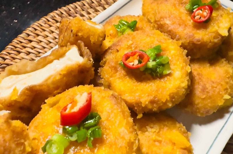 đậu chiên trứng muối hình 15