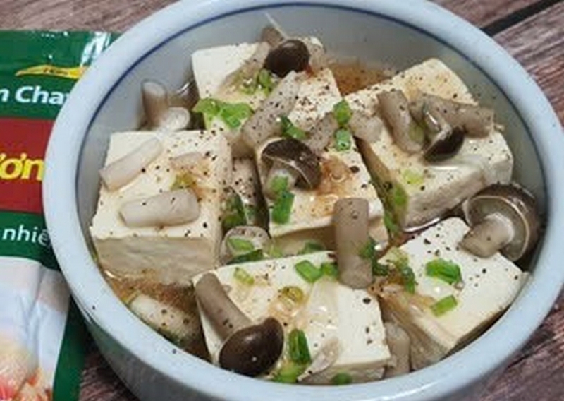 đậu hũ hấp ảnh 4