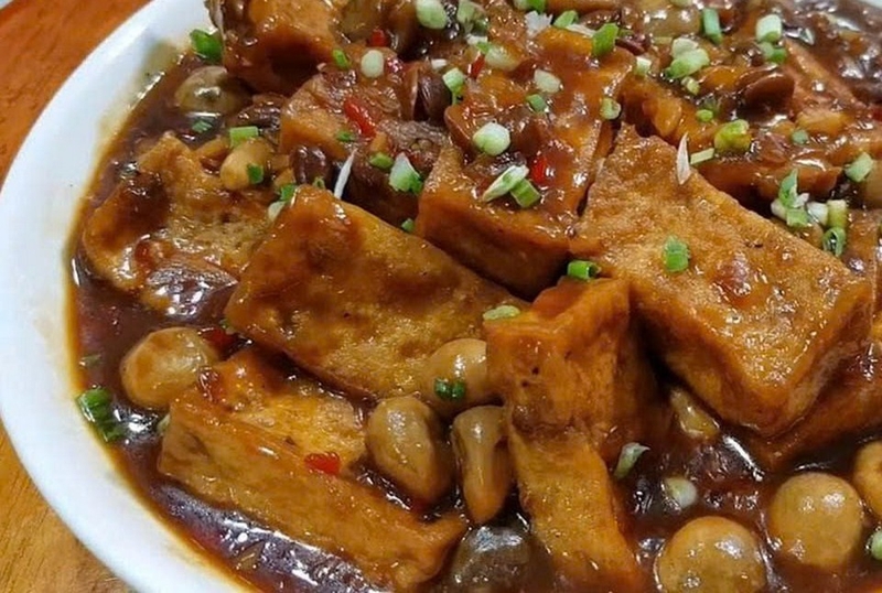 đậu hũ kho nước tương ảnh 3