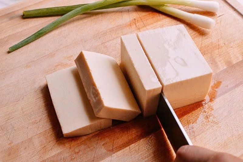 Đậu hũ non chiên xù trứng bắc thảo ảnh 3