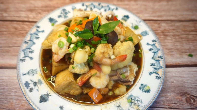 Đậu hũ tay cầm hải sản 5