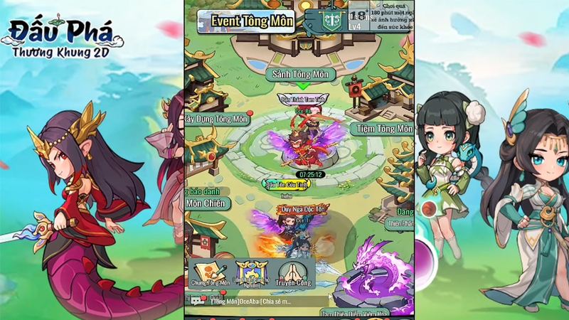 Đấu Phá Thương Khung 2D là tựa game nhập vai mới ra mắt