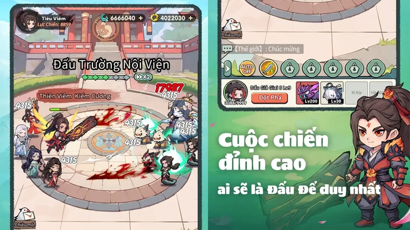 Đồ họa hoạt hình 2D chibi cực thu hút
